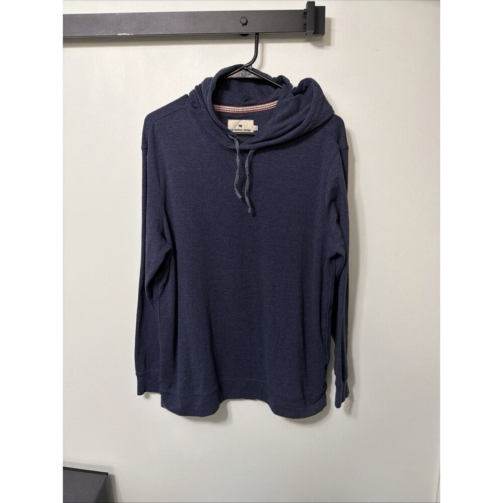 The Normal Brand Hoodie L Navy Blue Men’s Puremeso
